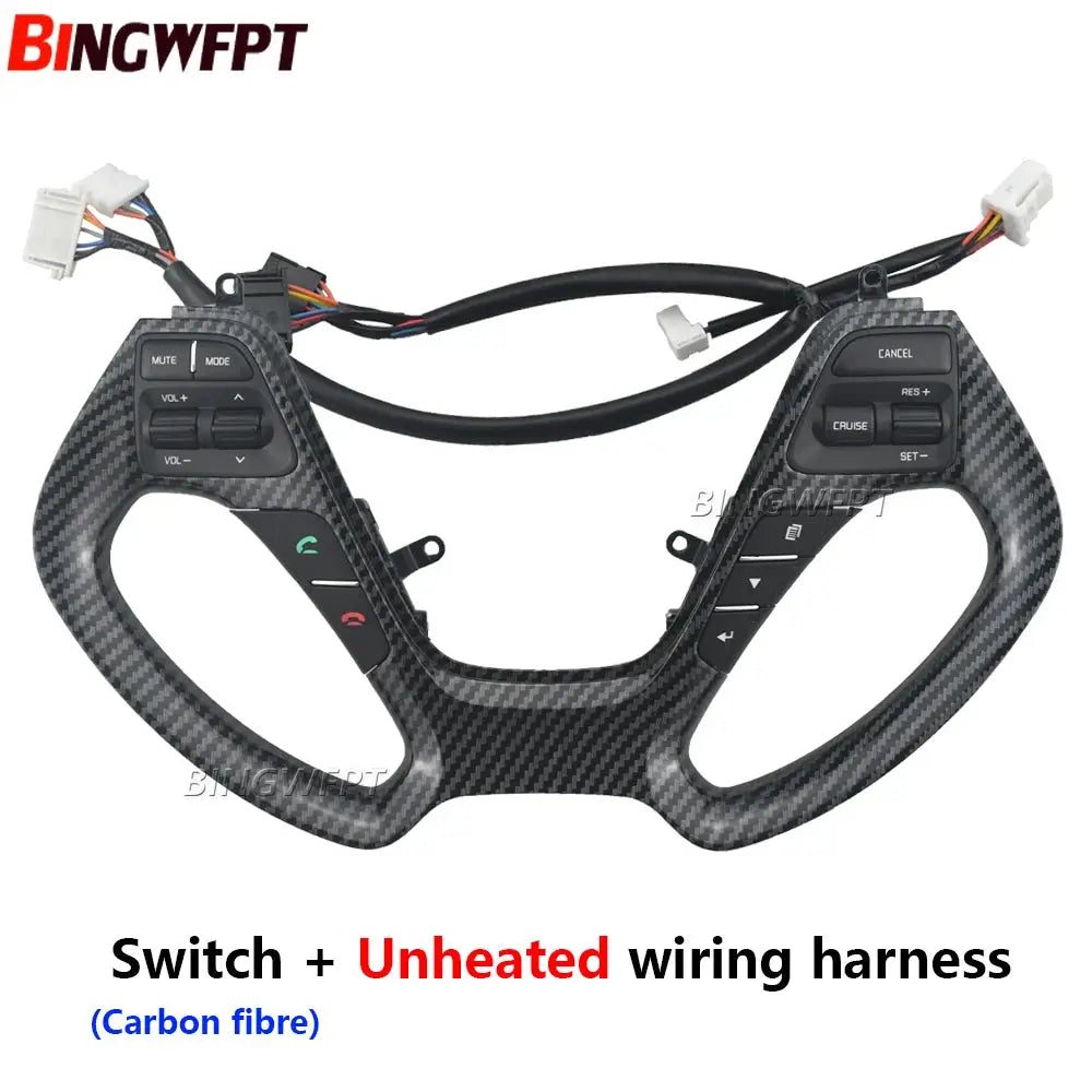 For Kia K3/K3S Constant Speed Cruise Control Multifunction Steering Wheel Button Upgrade Party Control Volume Phone Bluetooth by InterCyprus Trading Ltd