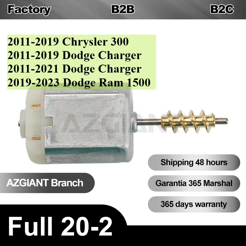 Door Lock Latch Actuator Motor 12V DC Direct Fit Replacement Part For Dodge Charger