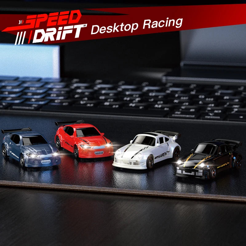 Teranty KF20 1:64 Scale Drift RC Car - Remote-Controlled Four-Wheel Racer