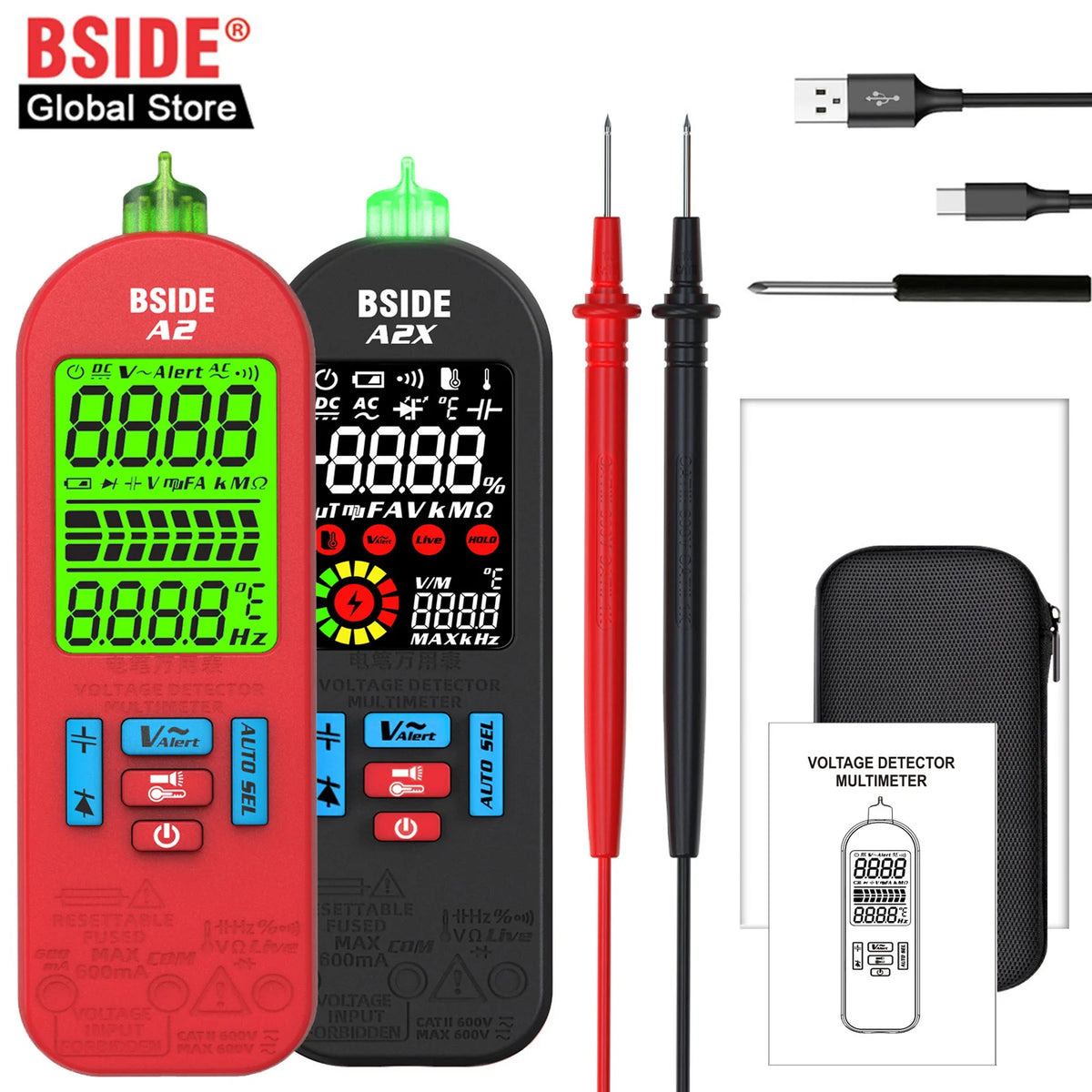 TK HOT BSIDE Smart Digital Multimeter &ndash; Auto Voltage Tester