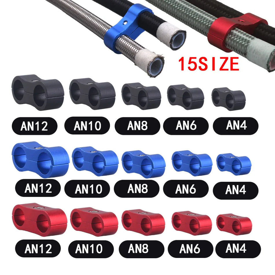 Universalus AN4 AN6 AN8 AN10 AN12 Aliuminio Žarnų Separatorius Spaustukas