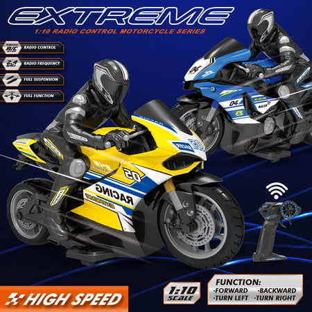 Conusea 2.4G High Speed RC Stunt Motorbike &ndash; 30 Minutes Drive Time