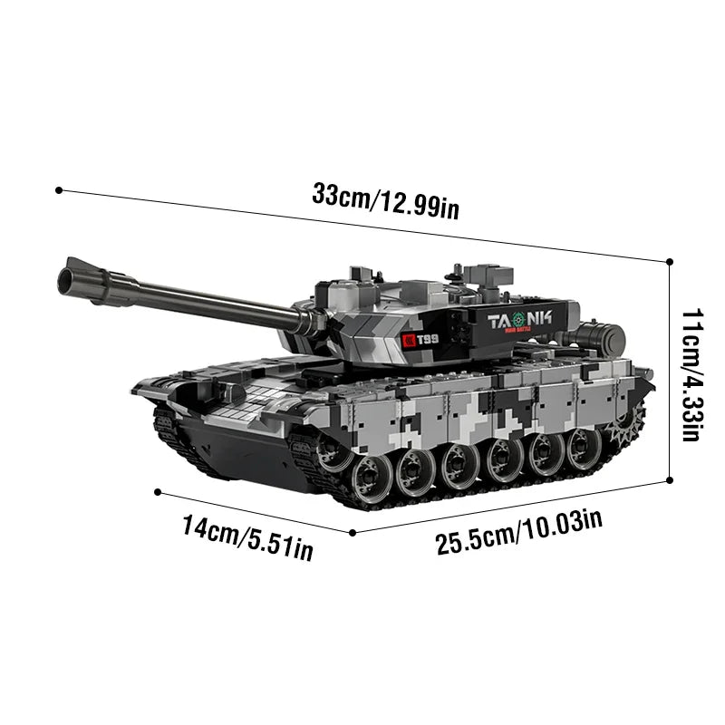 RC Tank 13 Channel &ndash; Shooting Function Battle Ready