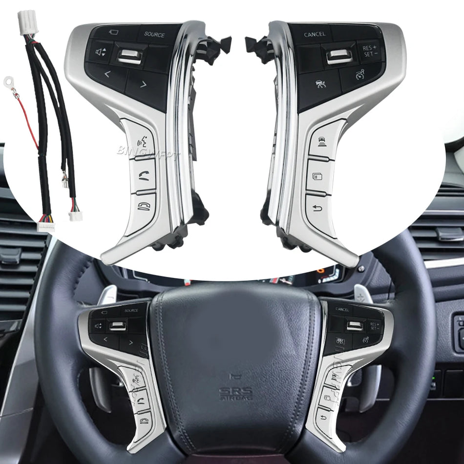 Cruise Control -kytkin, monitoiminen Mitsubishi Pajero Sport 2015-2022 varten