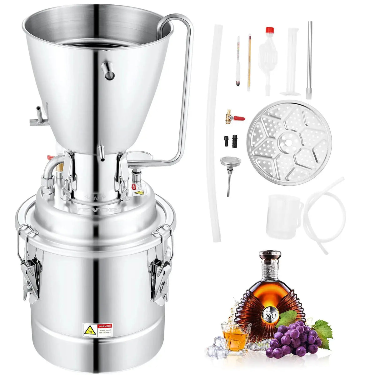 70L Stainless Steel Distiller With Water Pump Kit