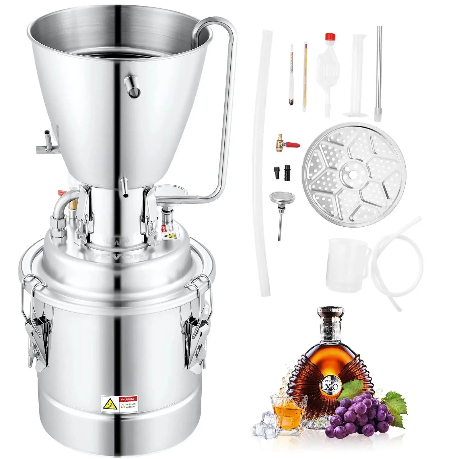 70L Stainless Steel Distiller With Water Pump Kit