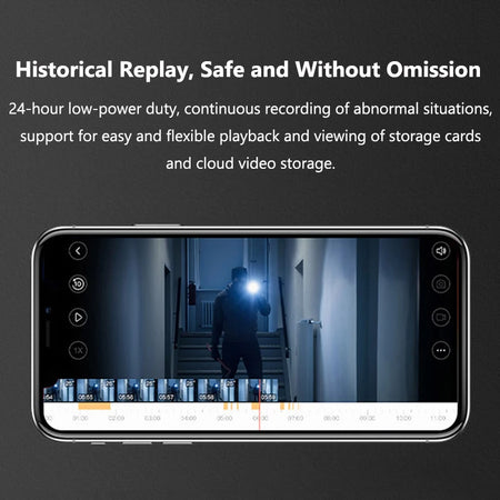 3MP Tuya Peephole Doorbell &ndash; 5000mAh Battery IR Vision
