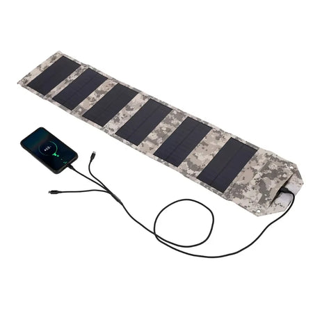 6-Fold Foldable USB Solar Panel 100W - Ultra Portable