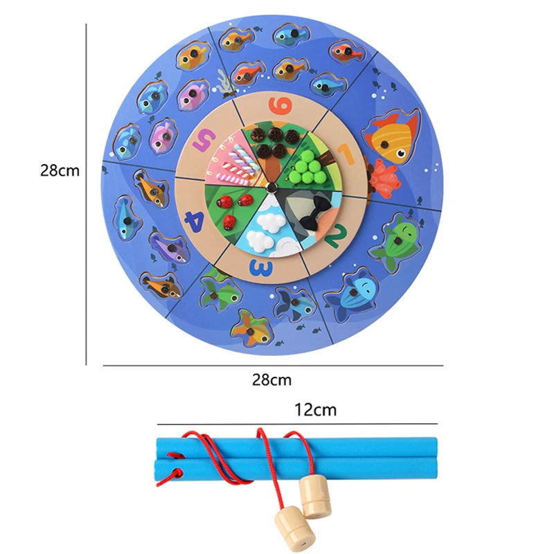 Toddler Magnetic Fishing Game &ndash; Montessori Learning Toy
