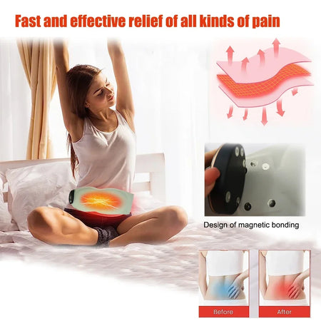 Far Infrared Massage Belt &ndash; Infrared Heat Therapy EMS