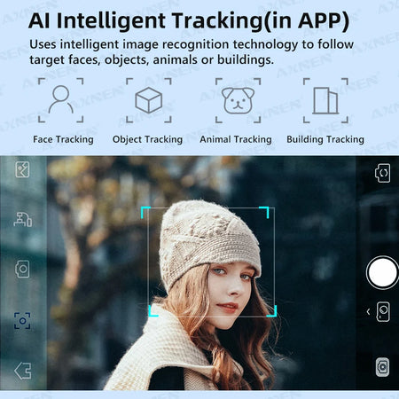 AXNEN HQ6 Gimbal &ndash; Smart Tracking and Stabilization