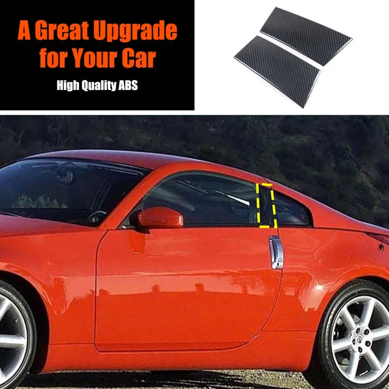 ABS Carbon Fiber Center Column Decor Nissan 350Z 03 06