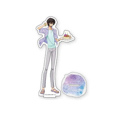 Collectible CODE GEASS Lelouch of the Rebellion Acrylic Stands - Summer Party Anime Desk Ornaments A