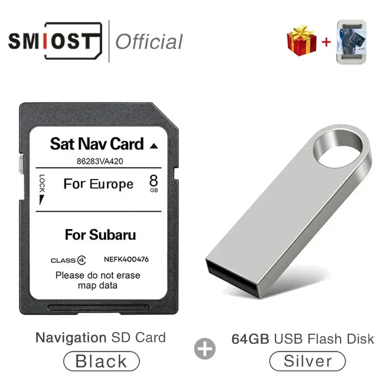 SMIOST 86283VA420 SD Card - Latest Map Updates Free Delivery