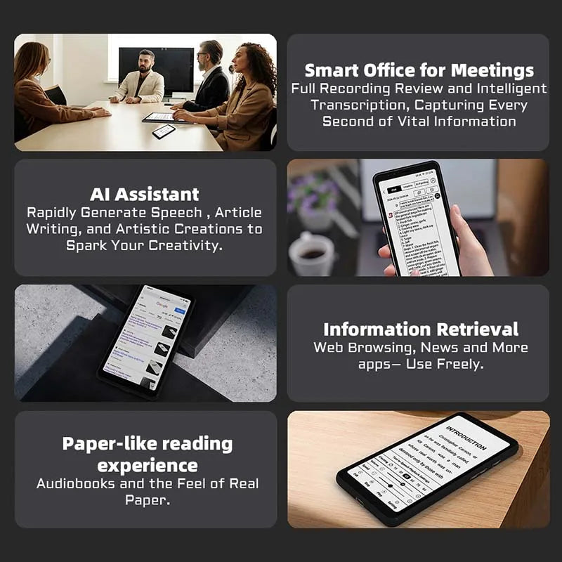 Bigme Hibreak Ebook Reader &ndash; Android 11 With Google Play