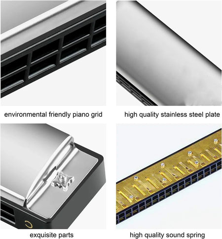 MIwayer 24 Hole Harmonica &ndash; Key of C for Beginners