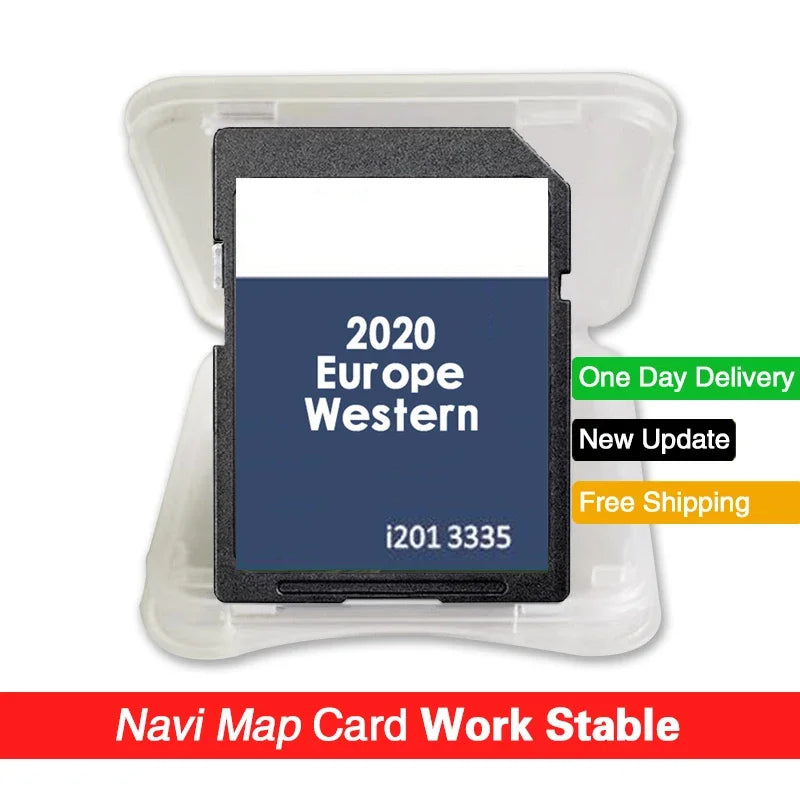 RNS310 West Europe Sat Nav &ndash; Europe Map Card For VW RNS 310 WEST / CHINA