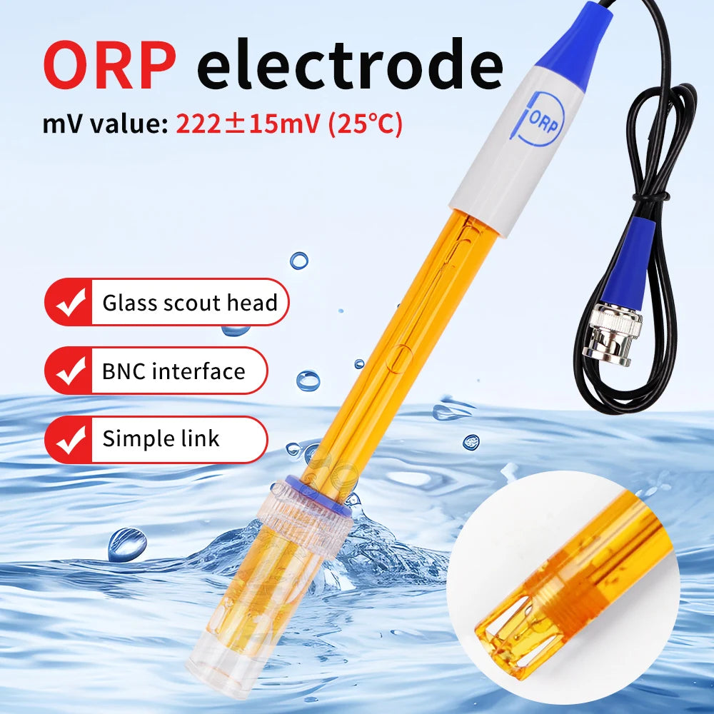 PH/ORP Composite Electrode Probe BNC Connector - Lab Grade