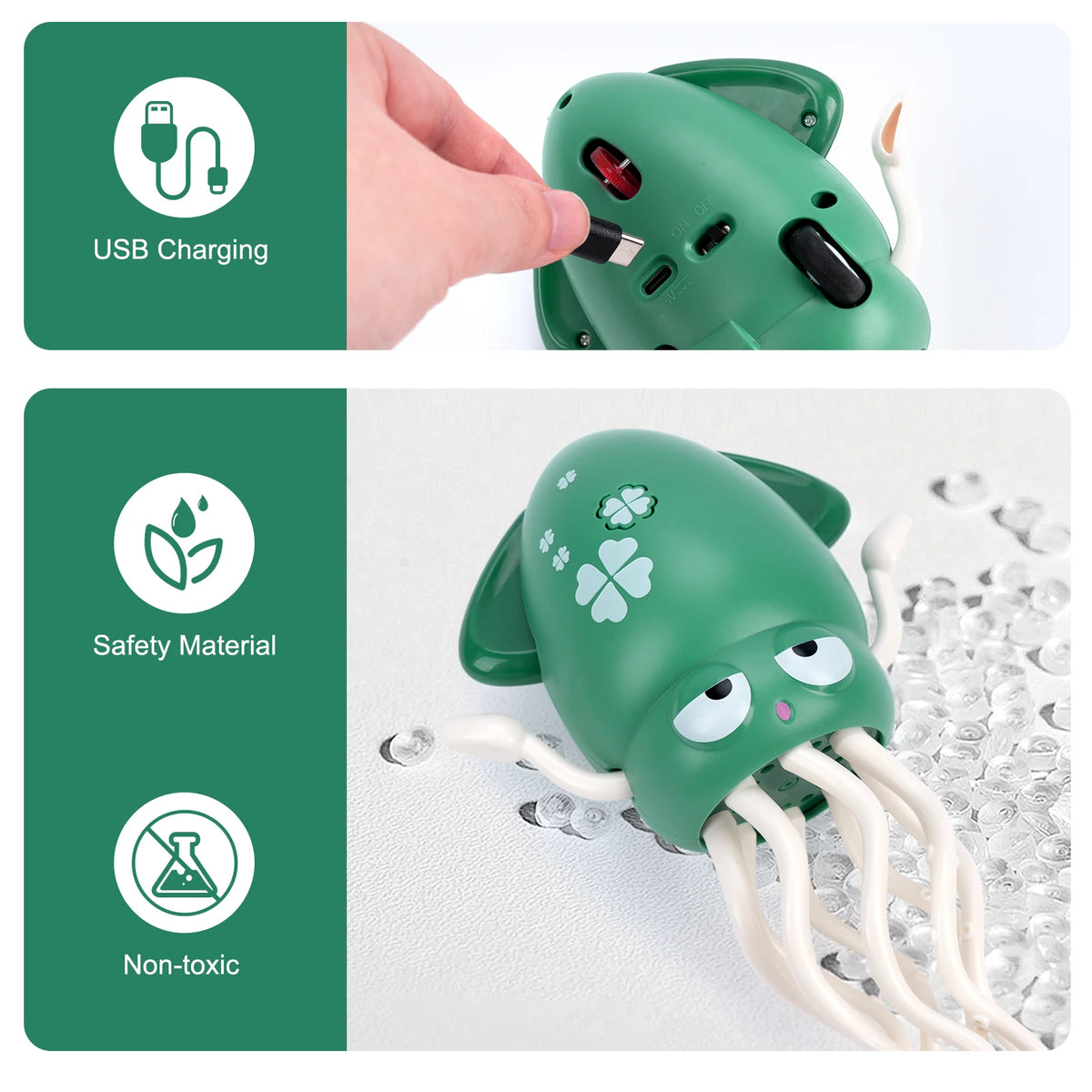 Dancing Squid Kids Electronic Pet Toy &ndash; Interactive Educational Fun
