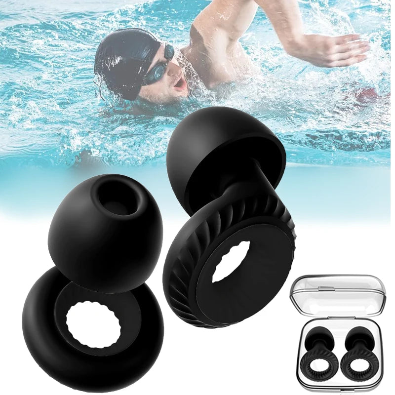 Σετ 3 Τεμαχίων Ωτοασπίδες Άνετες Επαναχρησιμοποιούμενες Μείωση Θορύβου Ύπνος Εστίαση