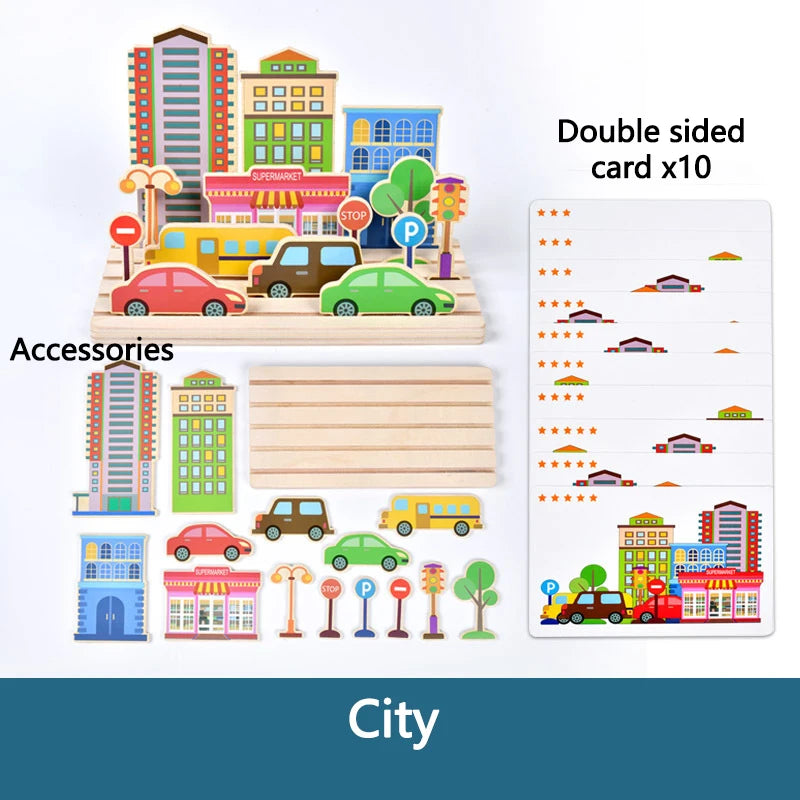 Brozebra BZS00577 Montessori Logic Thinking Game &ndash; Engaging A