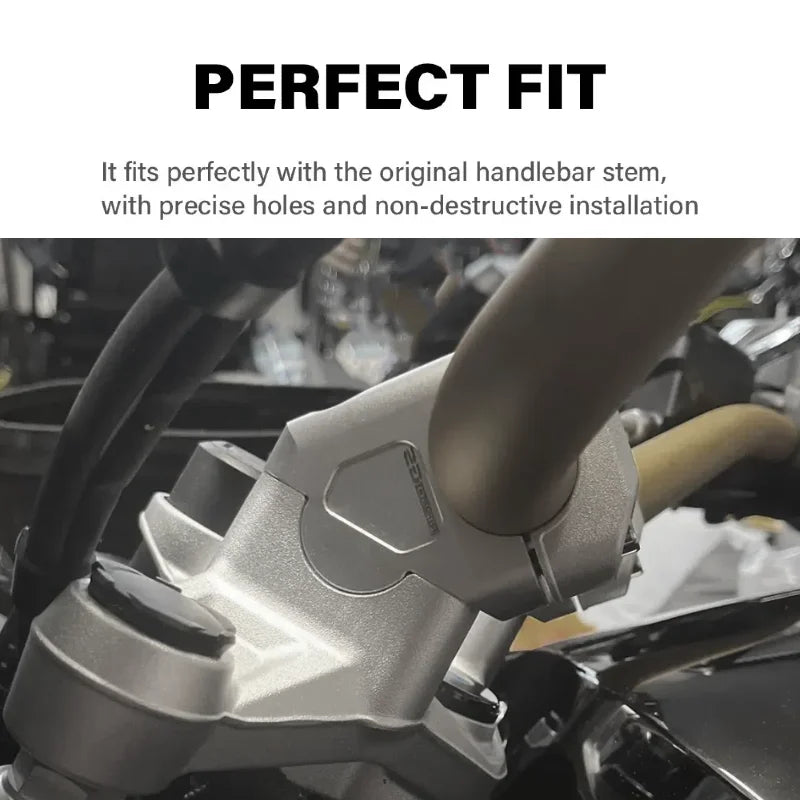 Крепление подъемника руля для BMW S1000XR, R1200GS, R1250GS LC Adventure из алюминия