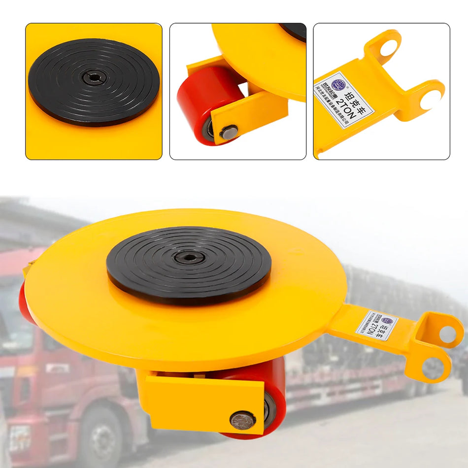 3-Wheel Machinery Mover – Heavy Duty 4409 Lb Capacity