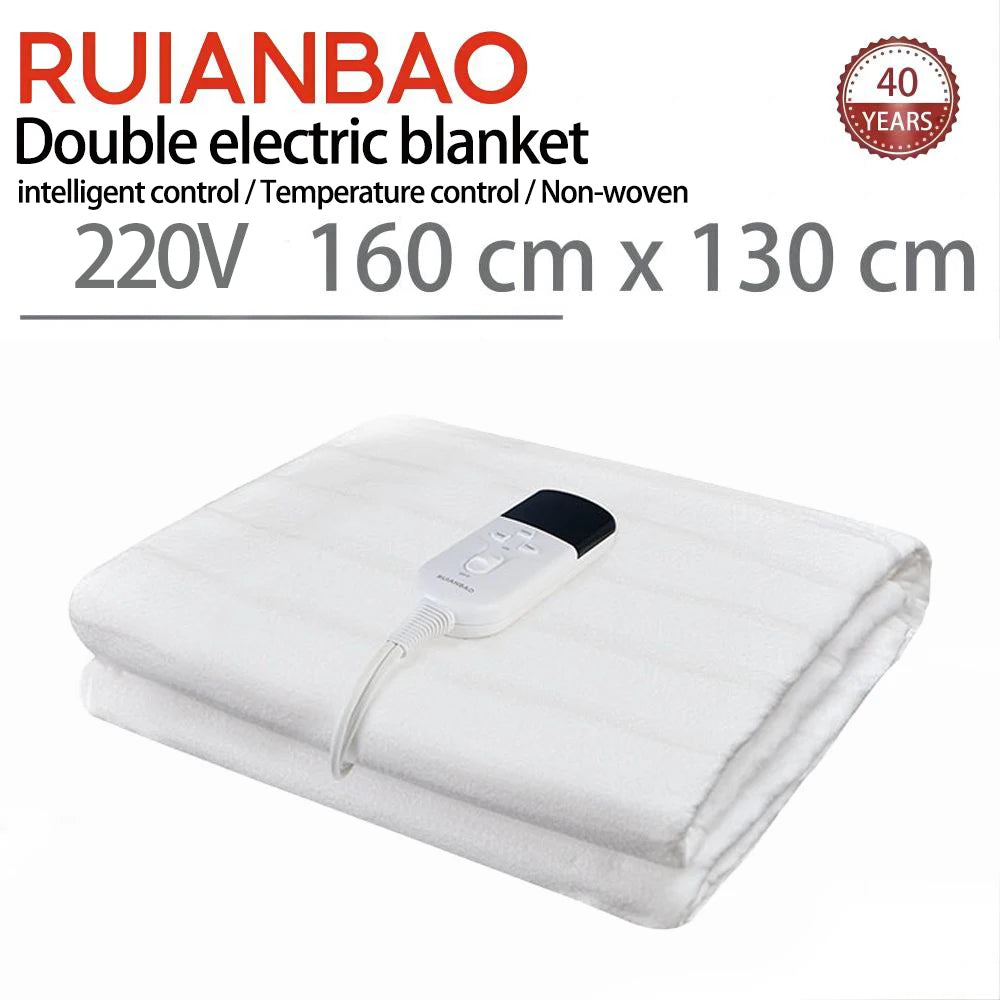 RUIANBAO Heated Blanket &ndash; 15 Hour Heat Preservation