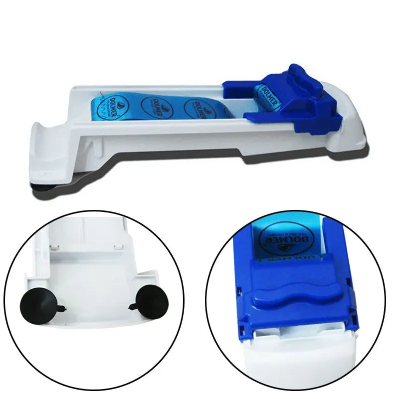 White and Blue Vegetable Meat Rolling Machine