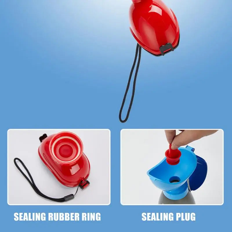 Portable Travel Urinal Bottle 600ml - Hygienic On-The-Go