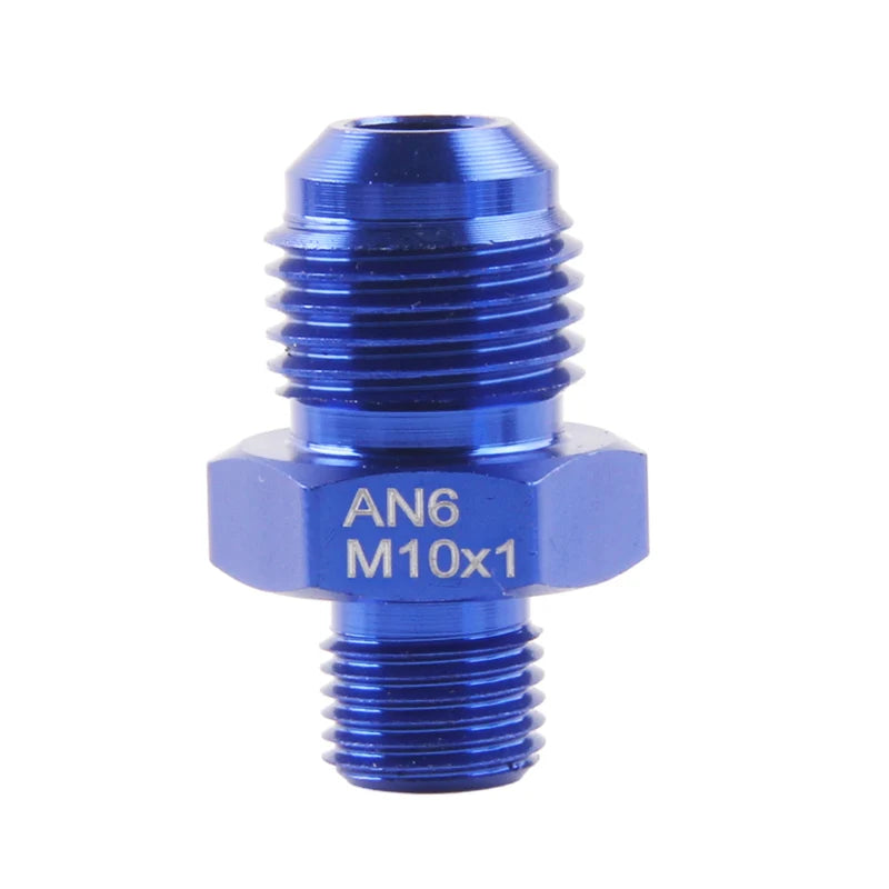 AN6 Male Thread Adapter Fits M12 M14 M16 M18 Metric Fittings by InterCyprus Trading Ltd