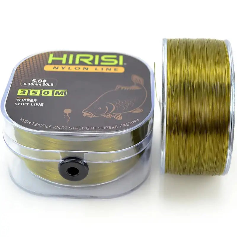 350m Super Strong Japan Monofilament Nylon Carp Line Green / 15LB - 5.8kg