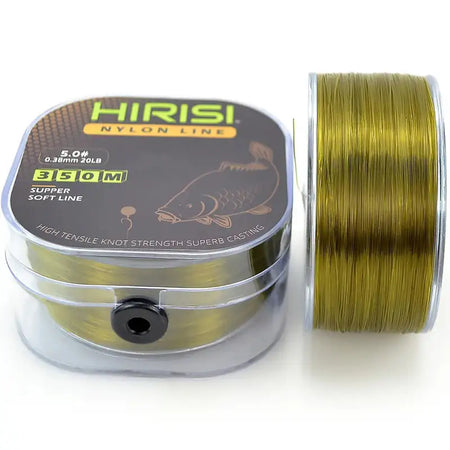 350m Super Strong Japan Monofilament Nylon Carp Line Green / 15LB - 5.8kg