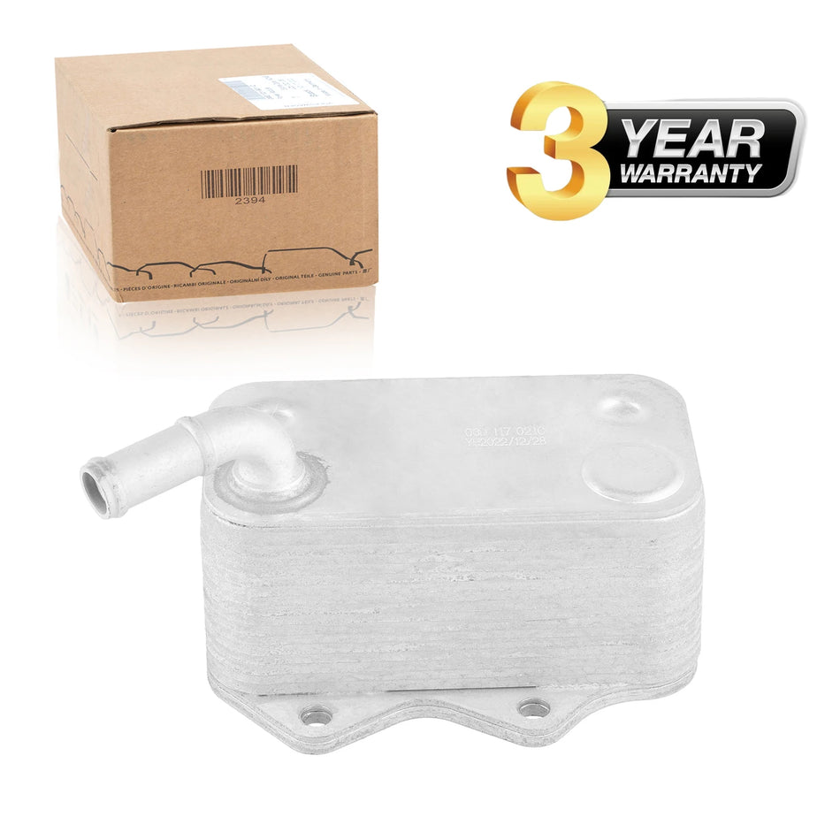 Aluminium Liquid-Cooled Direct Replacement Engine Oil Cooler for Audi A1 A3 S3 A4 B7 A6 TT