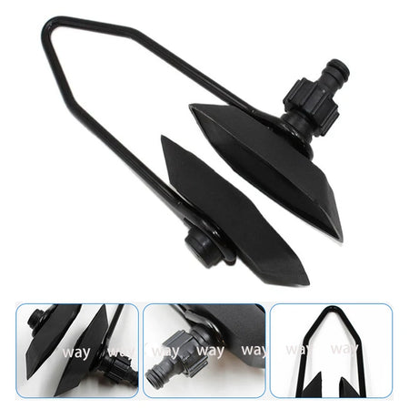 Outboard Motor Water Flush Rectangular Ear Muff Engine Cleaner