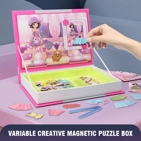 Magnetic Busy Book Matching Puzzles &ndash; Montessori Learning