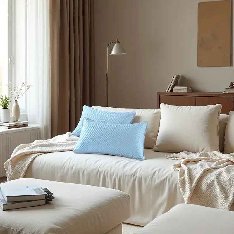 Cooling Pillowcase Covers &ndash; Soft Breathable Ice Silk For Summer Comfort