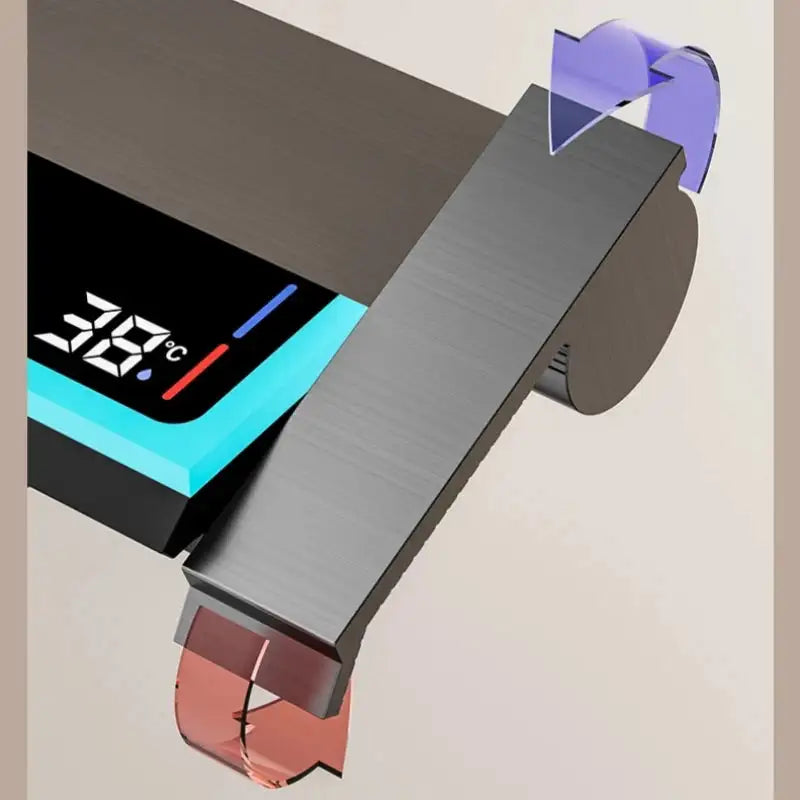 4 Functions Digital Temperature Shower System &ndash; Easy Install