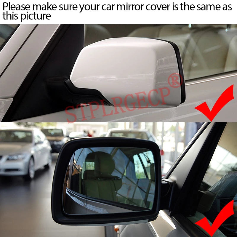 Verwarmde Zijzichtspiegel Glas voor BMW X3 E83 Links Rechts