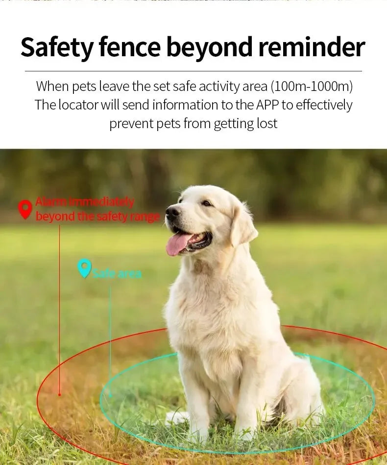 Waterproof Pet GPS Tracker P03 &ndash; Real Time Tracking