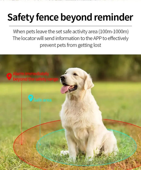 Waterproof Pet GPS Tracker P03 &ndash; Real Time Tracking