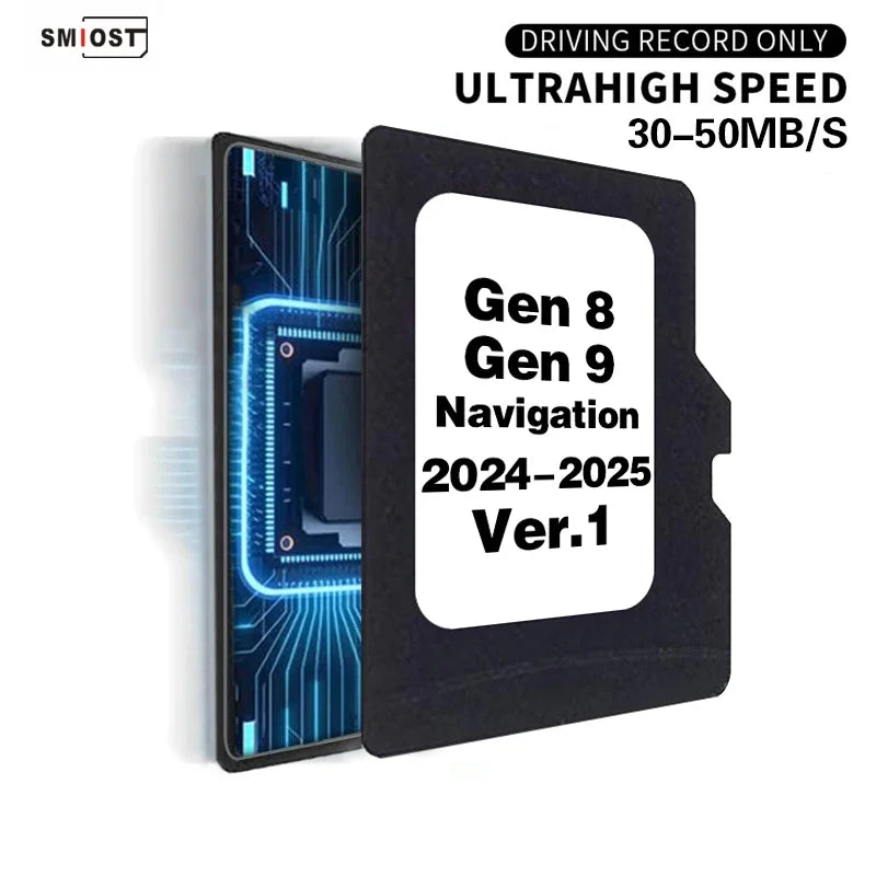 Lexus Navigation TF Card 8GB &ndash; EU UK Maps 2024 GEN8 GEN9