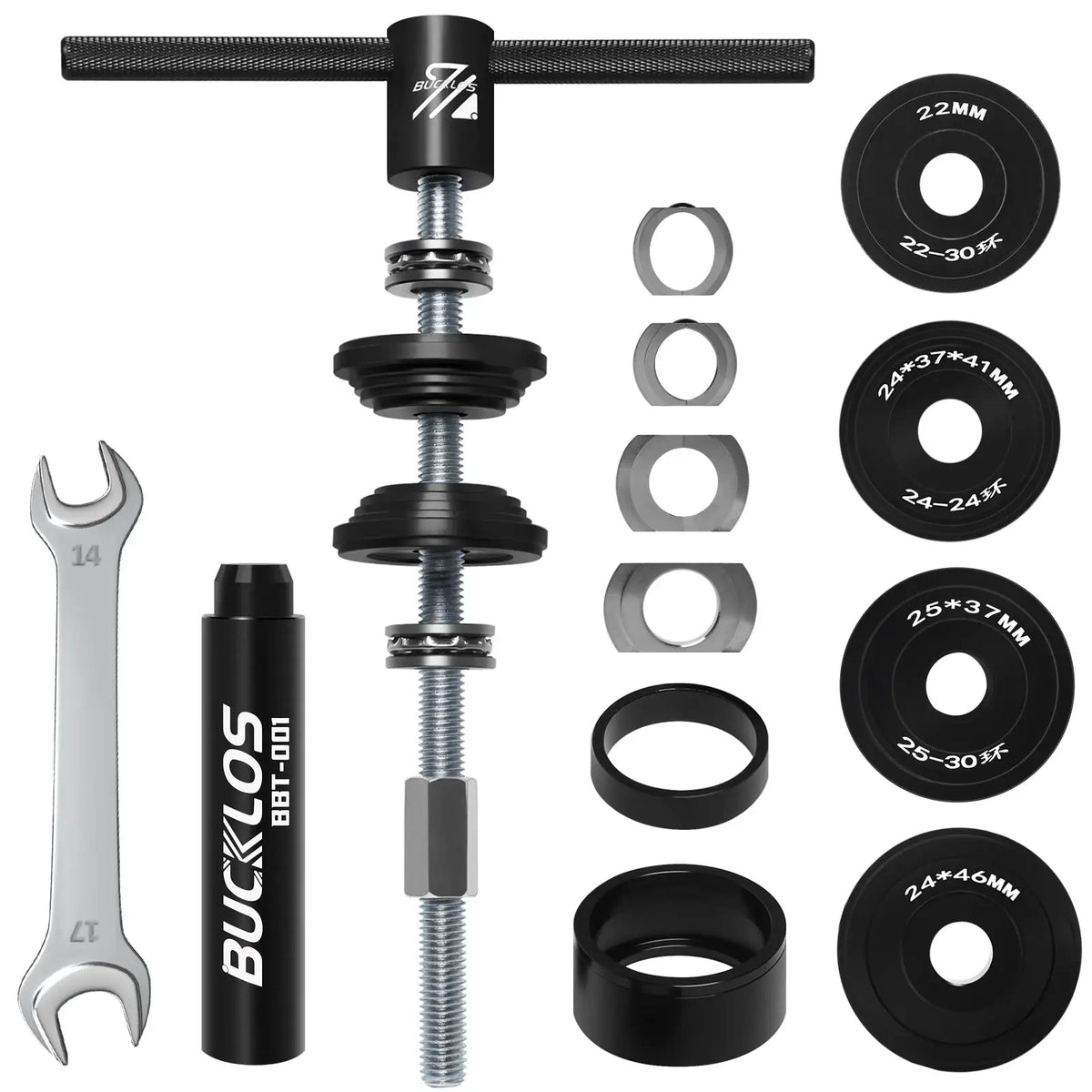 BUCKLOS Bicycle Bottom Bracket Headset Installation Tool Upgraded Bike Bottom Bracket Headset Removal Tool for BB86/BB30/BB92 by InterCyprus Trading Ltd