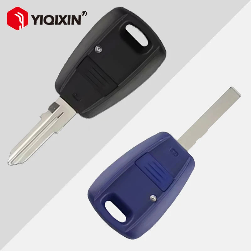 Carcasa cheii de rezervă Fiat Punto cu lamă SIP22 neprelucrată, plastic și metal