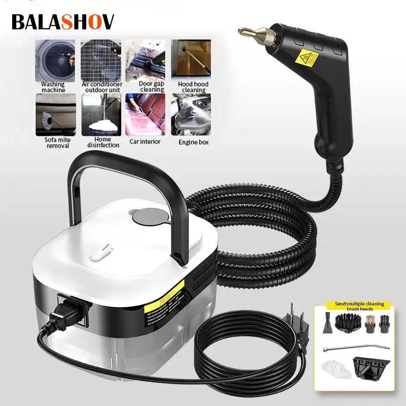 Handheld High Temp Steam Cleaner For Home And Car Cleaning