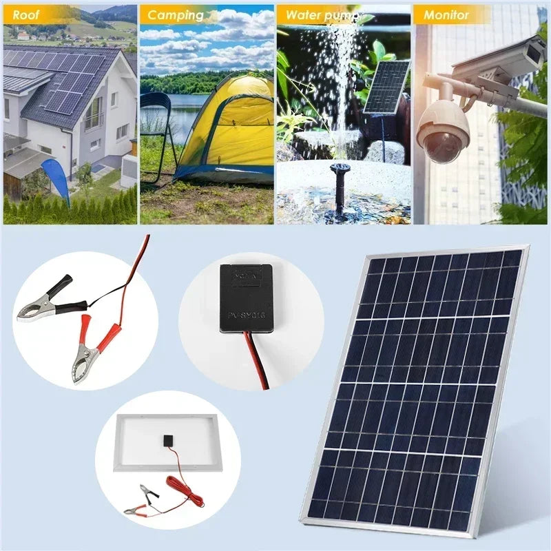 Outdoor Solar Panel 600W 12V &ndash; Lightweight and Efficient