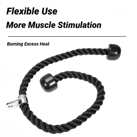 Biceps Training Gantry Frame | Double Head Pull Rope | Gym Accessories