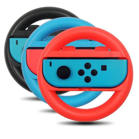 Ergonomic Nintendo Switch OLED Steering Wheels for Joy-Con