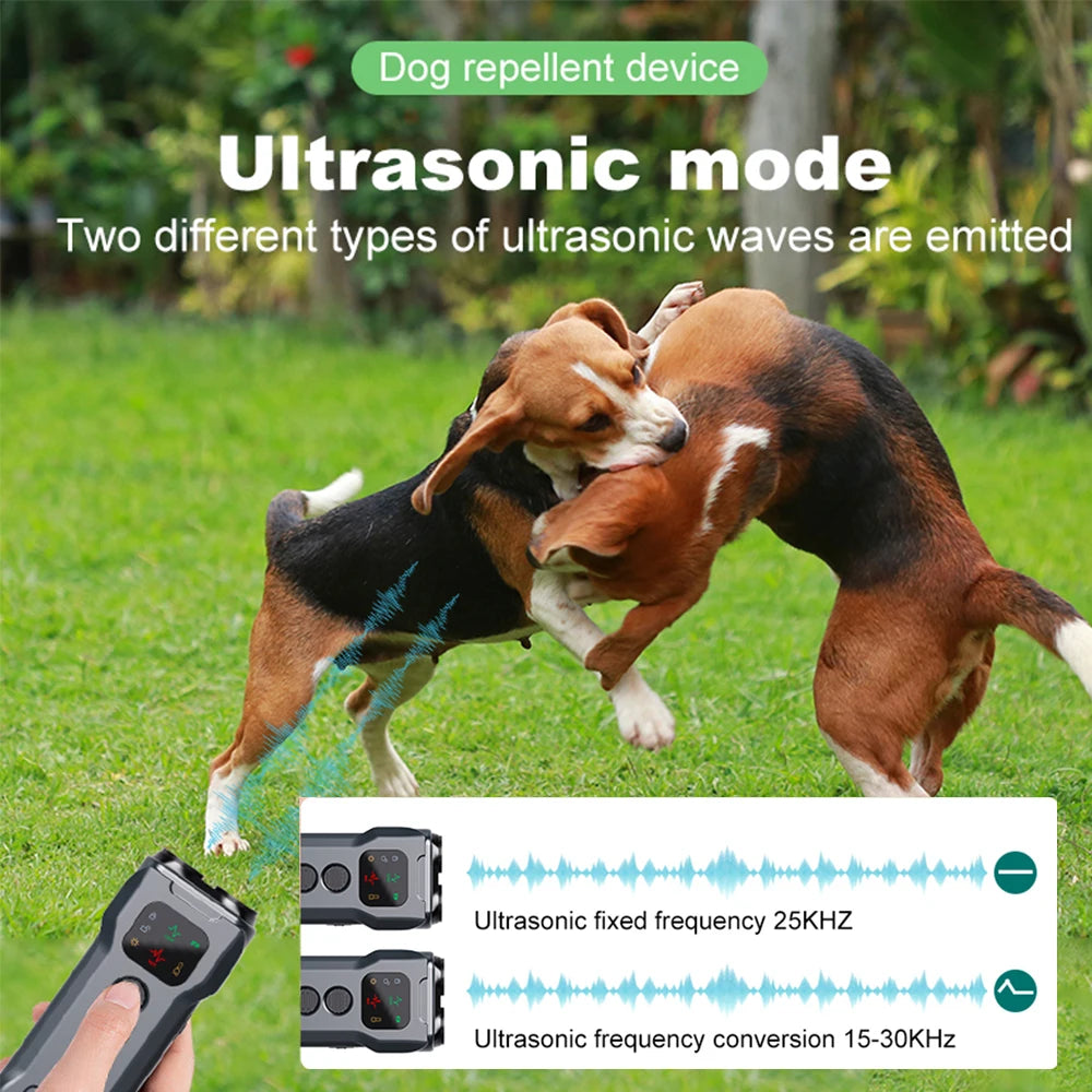 P09 Ultrasonic Dog Repeller &ndash; Portable Anti Bark Trainer