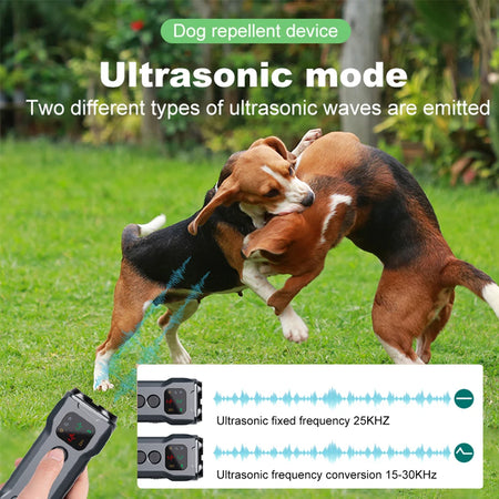 P09 Ultrasonic Dog Repeller &ndash; Portable Anti Bark Trainer
